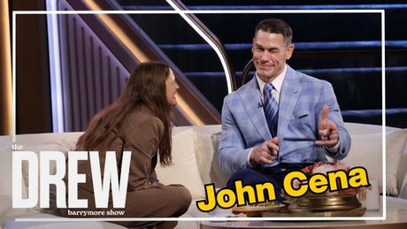 John Cena Bonds With Drew Barrymore Over Matchbox Car Collecting Photo