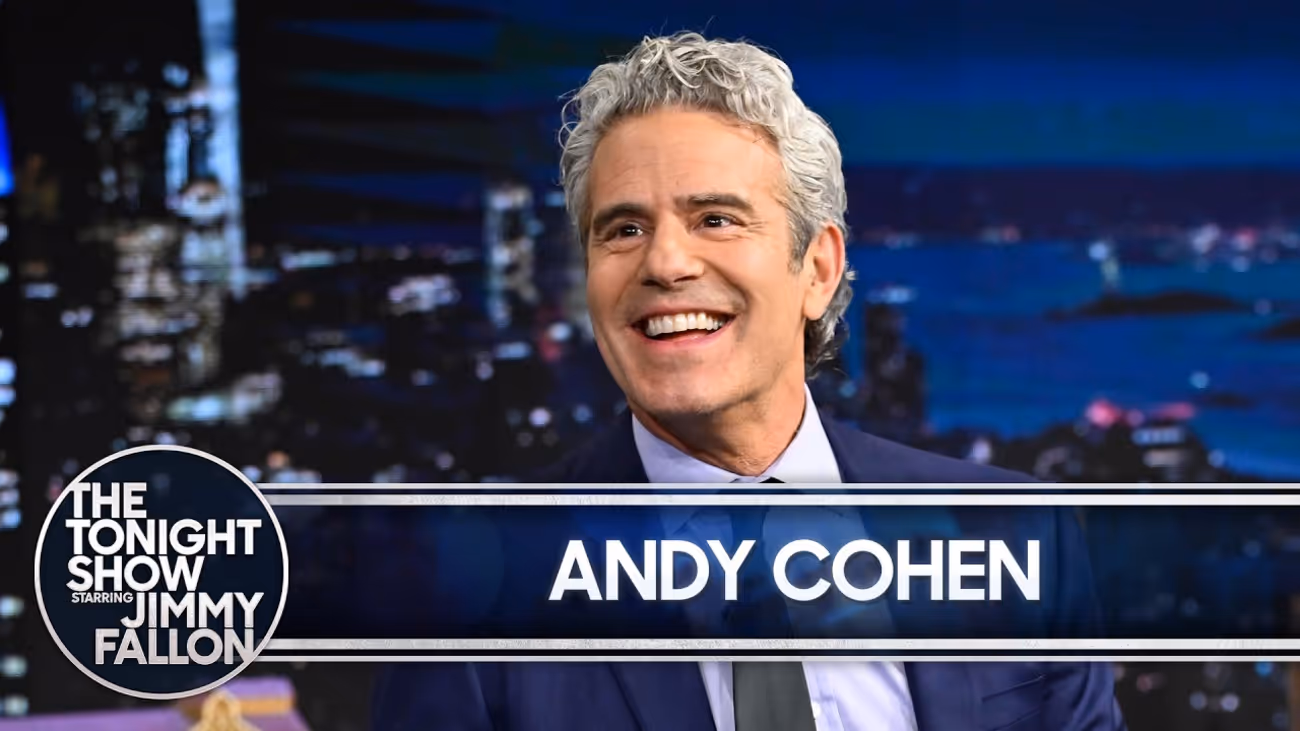 Andy Cohen Addresses Viral AI Speedo Photo on Fallon Video