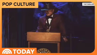 Tim McGraw Gets Emotional Entering Country Music Hall of Fame
