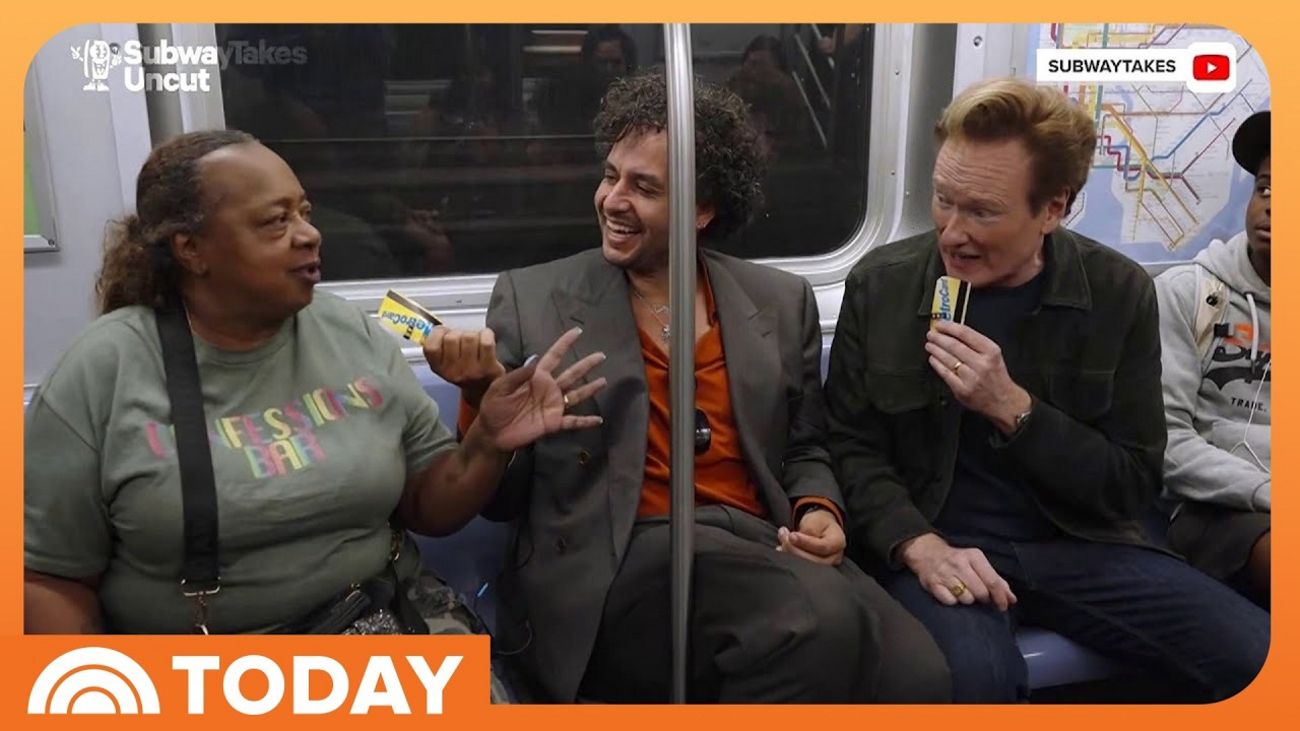 Conan O'Brien Rides the Subway for Kareem Rahma's SUBWAY TAKES Video