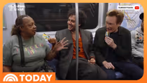 Conan O'Brien Rides the Subway for Kareem Rahma's SUBWAY TAKES