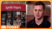Apollo Bagels Co-Founder Talks Viral Lines, SNL Parody