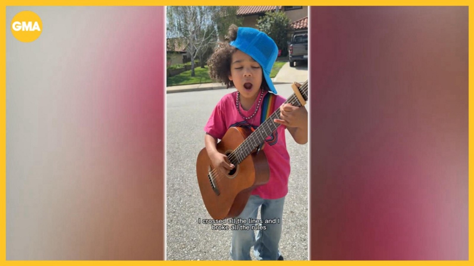 Boy, 7, Finds Anxiety Relief Singing on LA Streets