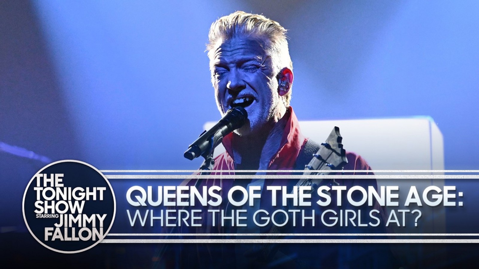 Queens Of The Stone Age Perform 'Where The Goth Girls At?' On Fallon