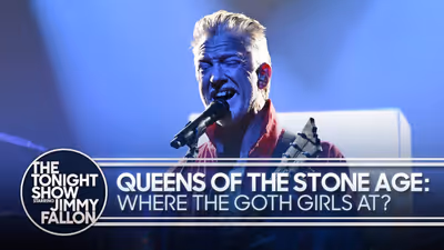 Queens Of The Stone Age Perform 'Where The Goth Girls At?' On Fallon