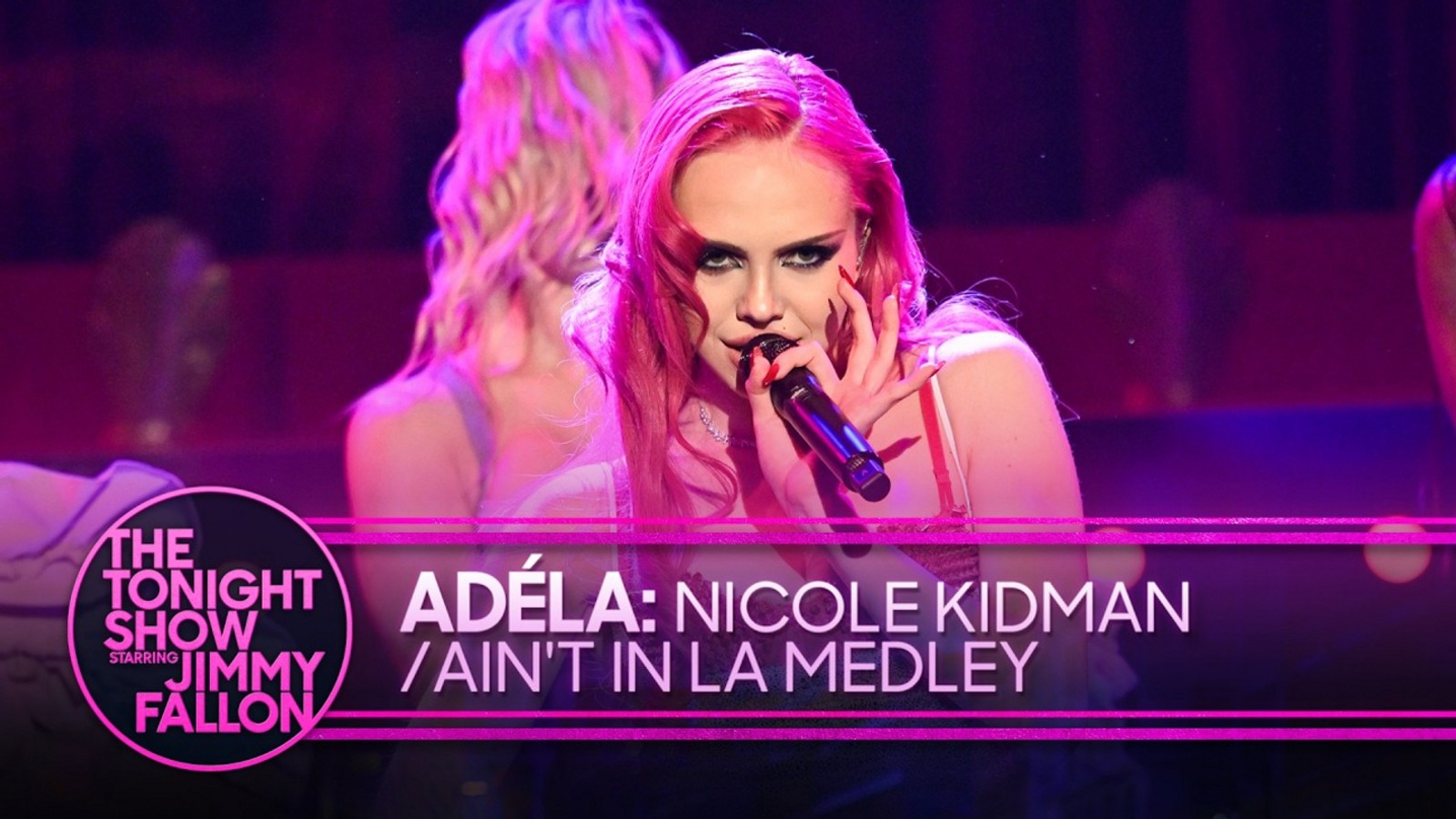 ADÉLA Performs 'Nicole Kidman'/'Ain't In LA' Medley On Fallon