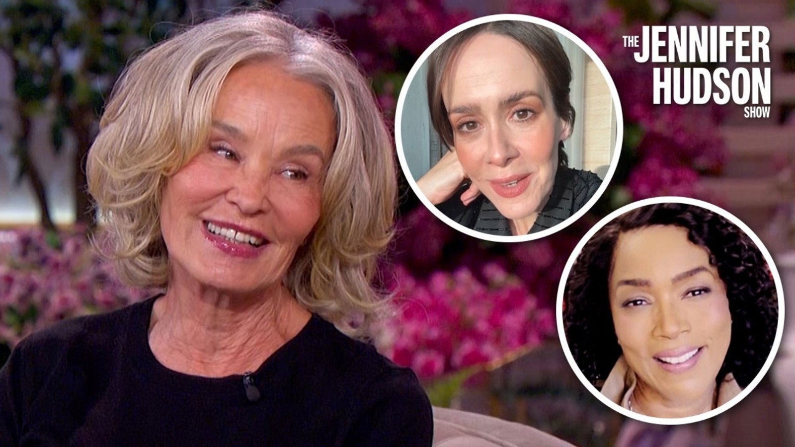 Angela Bassett, Sarah Paulson Surprise Jessica Lange on TV
