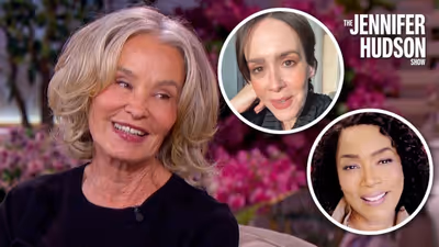 Angela Bassett, Sarah Paulson Surprise Jessica Lange on TV