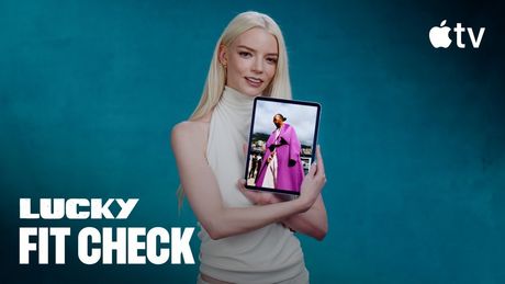 Anya Taylor-Joy Talks Lewis Hamilton's Style for LUCKY Promo Photo