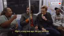 Brooklyn Bar Owner's Subway Moment With Conan Goes Viral