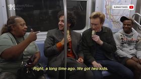 Brooklyn Bar Owner's Subway Moment With Conan Goes Viral