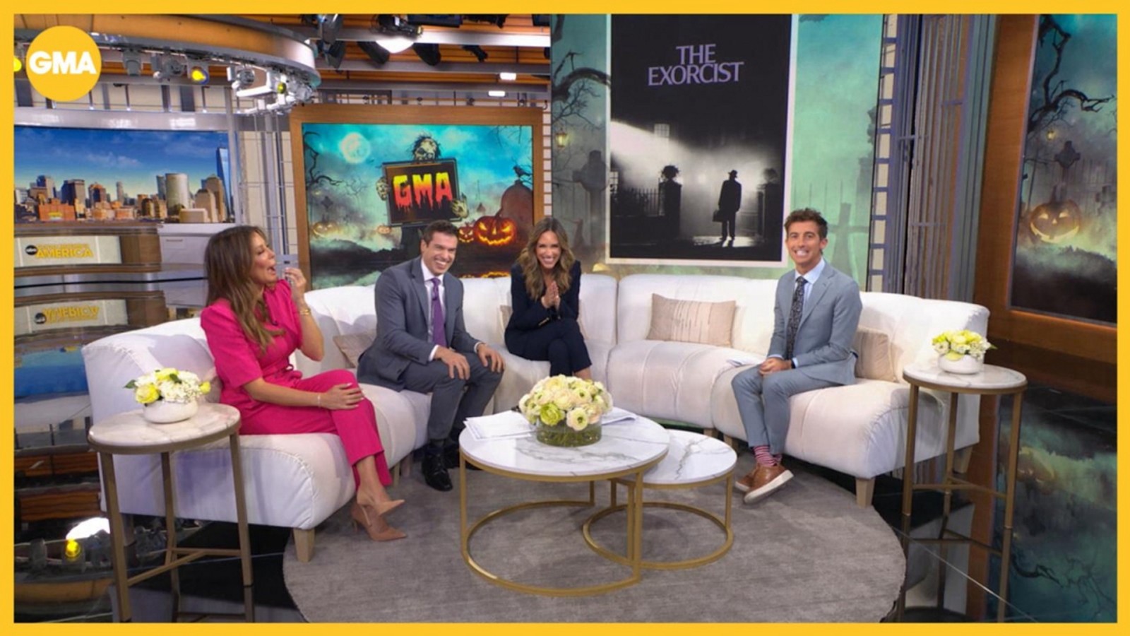 GMA Weekend Hosts Quizzed On Scariest Movies Of All Time