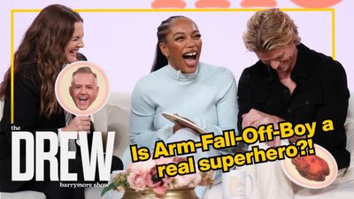 Naomi Ackie, Tom Rhys Harries Play DC Name Guessing Game