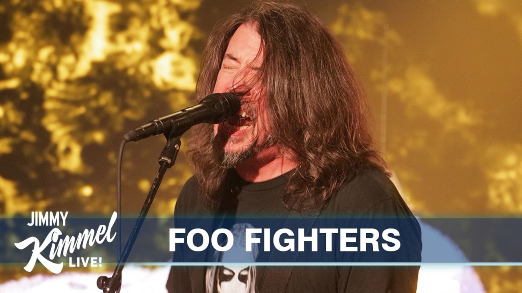 Foo Fighters Perform THIS IS A CALL On Kimmel
