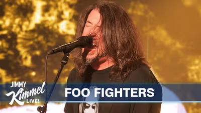 Foo Fighters Perform THIS IS A CALL On Kimmel