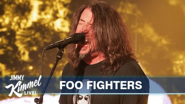 Foo Fighters Perform THIS IS A CALL On Kimmel