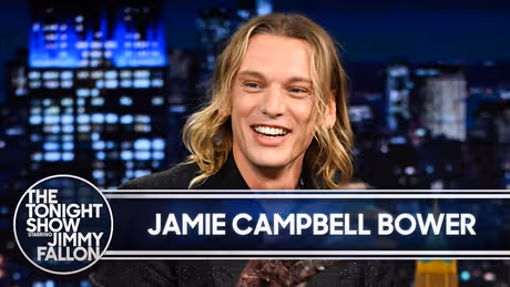 Jamie Campbell Bower Shows Off Stranger Things, Rings of Power Prosthetics Photo