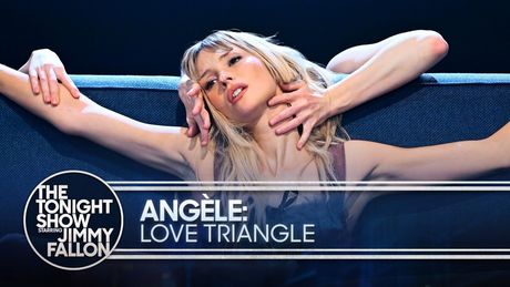 Angèle Performs LOVE TRIANGLE on Fallon Photo