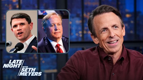 Seth Meyers Reads Attack Texts Targeting James Talarico