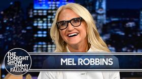 Mel Robbins Reveals Prank With Fake PEOPLE Magazine Cover