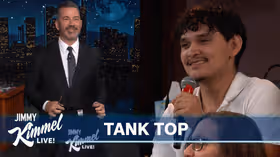 Jimmy Kimmel Surprises Audience Member With Halloween Costume Gift