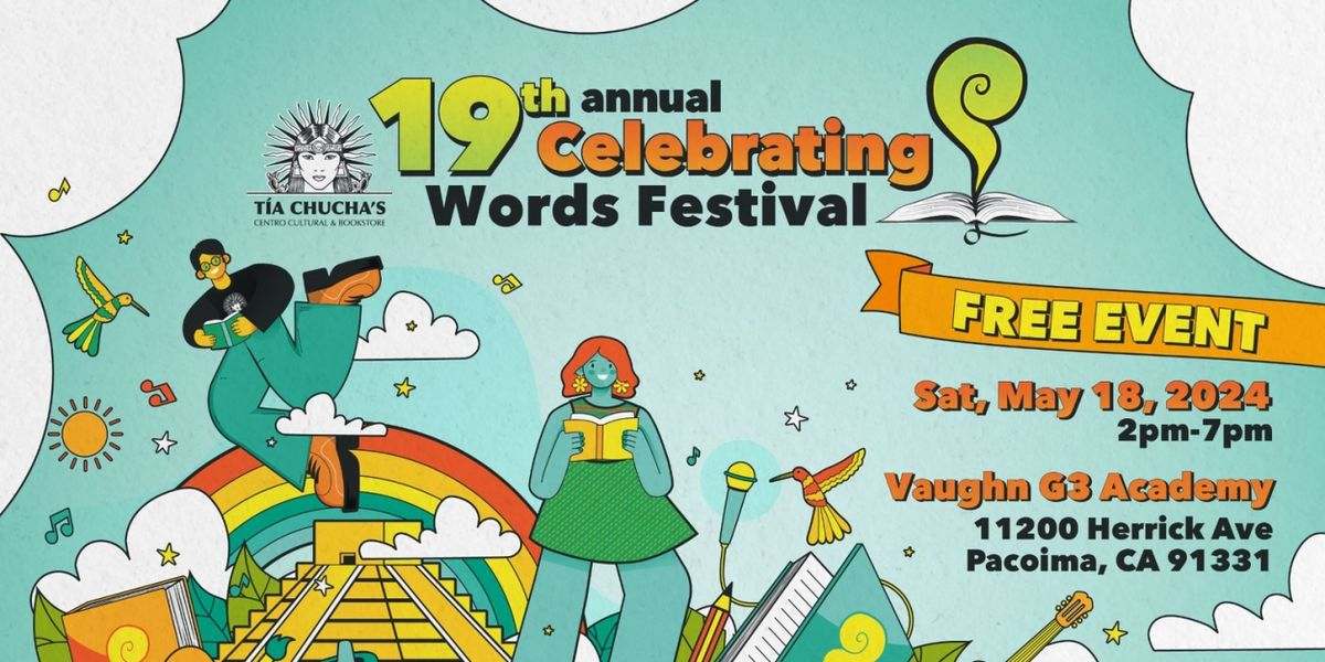 19th Annual Celebrating Words Festival Returns This May