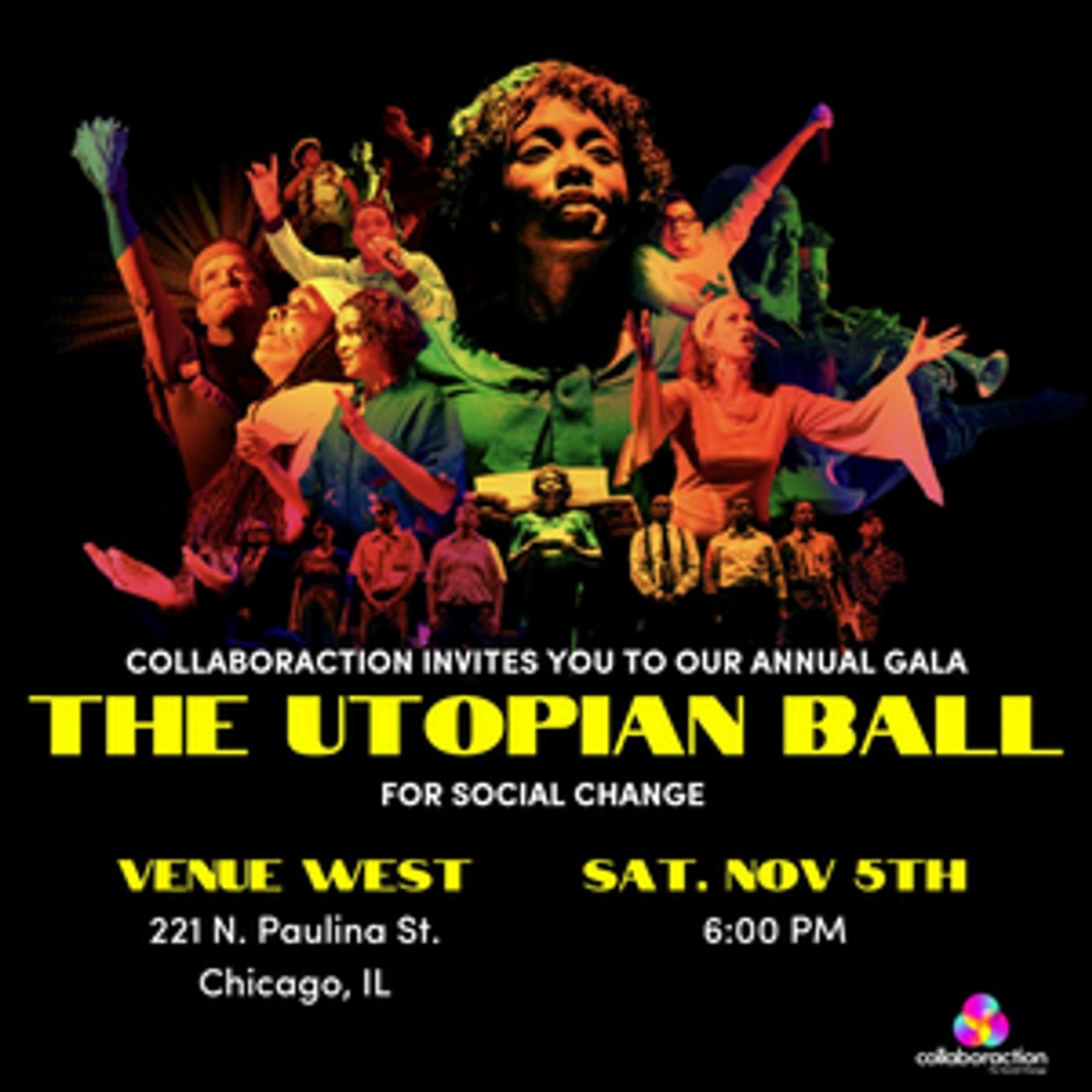 Collaboraction Theatre Company to Host UTOPIAN BALL in November  Image