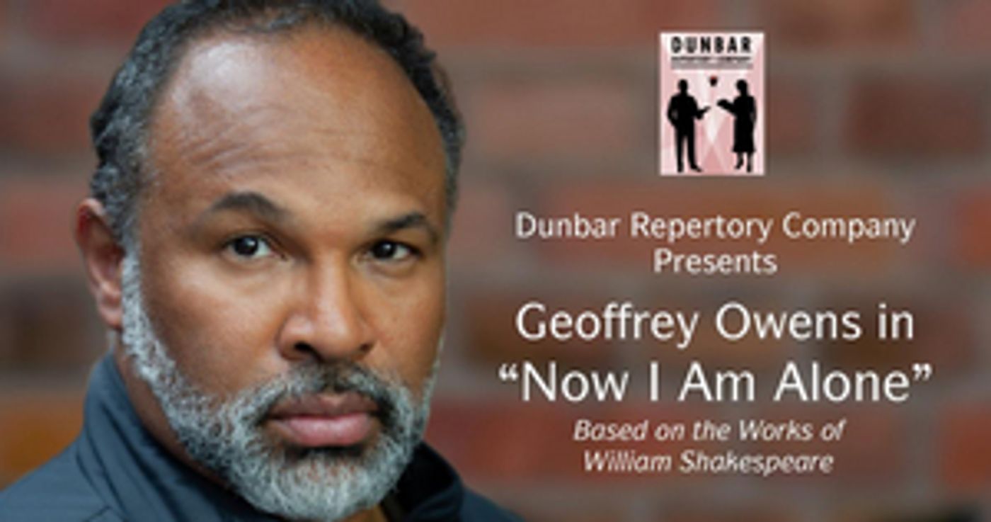 Middletown Arts Center Presents Geoffrey Owens in NOW I AM ALONE  Image