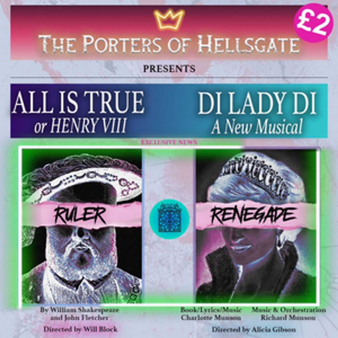 Porters of Hellsgate Will Return With Two Productions in Repertory  Image