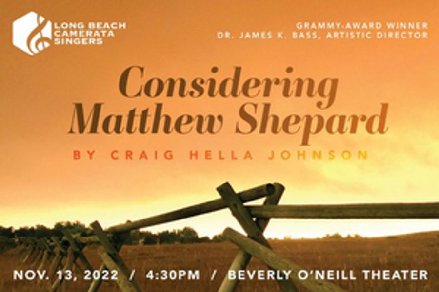 LBCS Presents CONSIDERING MATTHEW SHEPARD Image