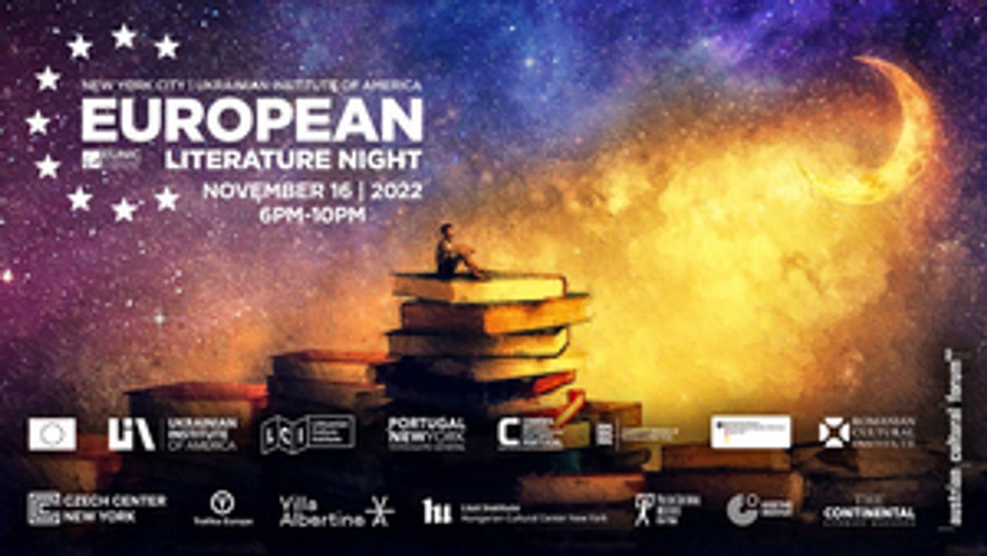 Ukrainian Institute in New York Will Host The Annual European Literature Night  Image