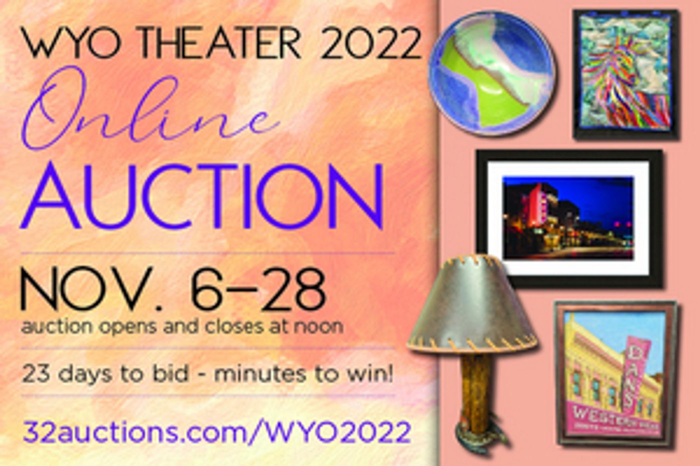 The WYO Performing Arts & Education Center Opens 2022 Online Auction This Weekend  Image
