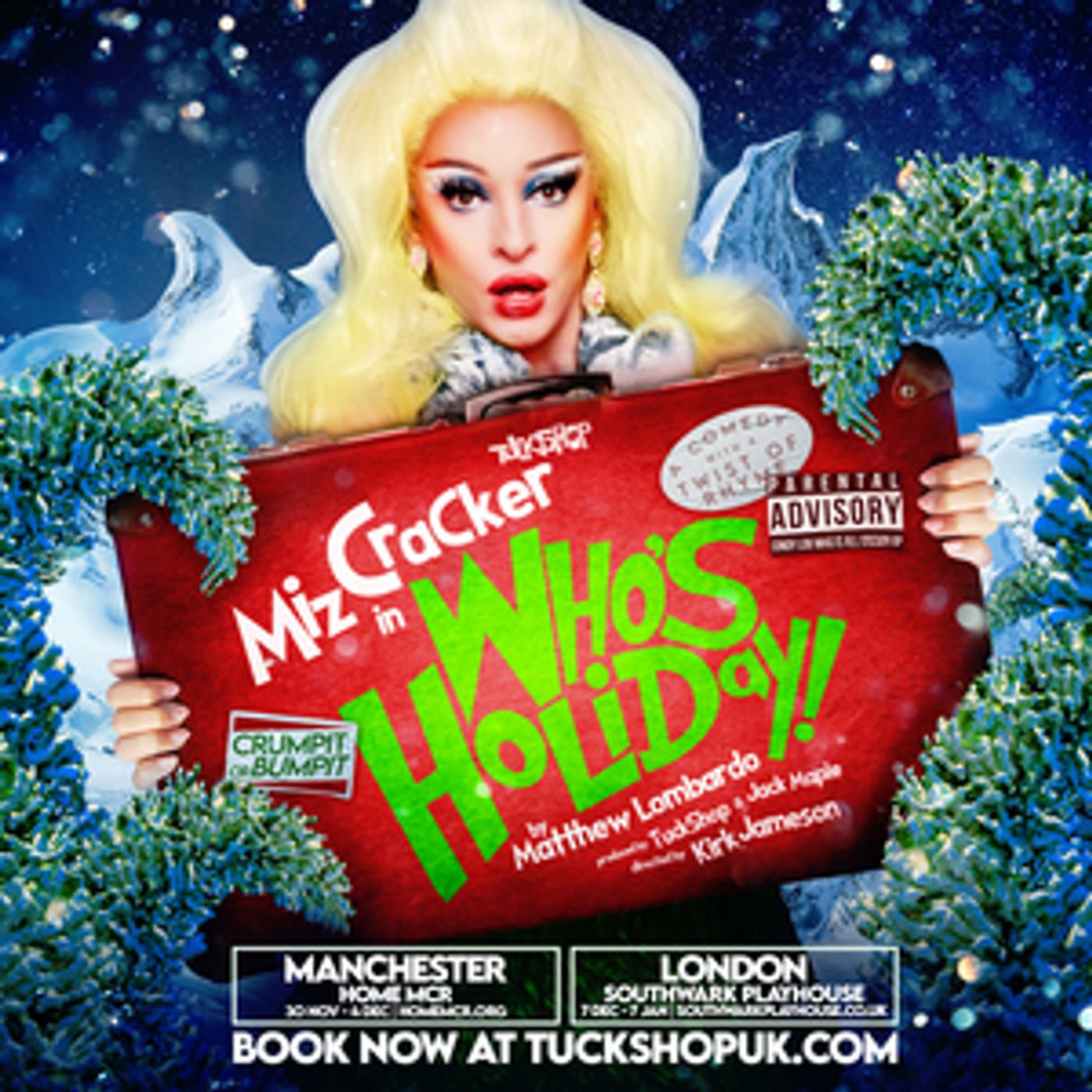 Full Creative Team Announced For WHO'S HOLIDAY Starring Drag Race Icon Miz Cracker  Image