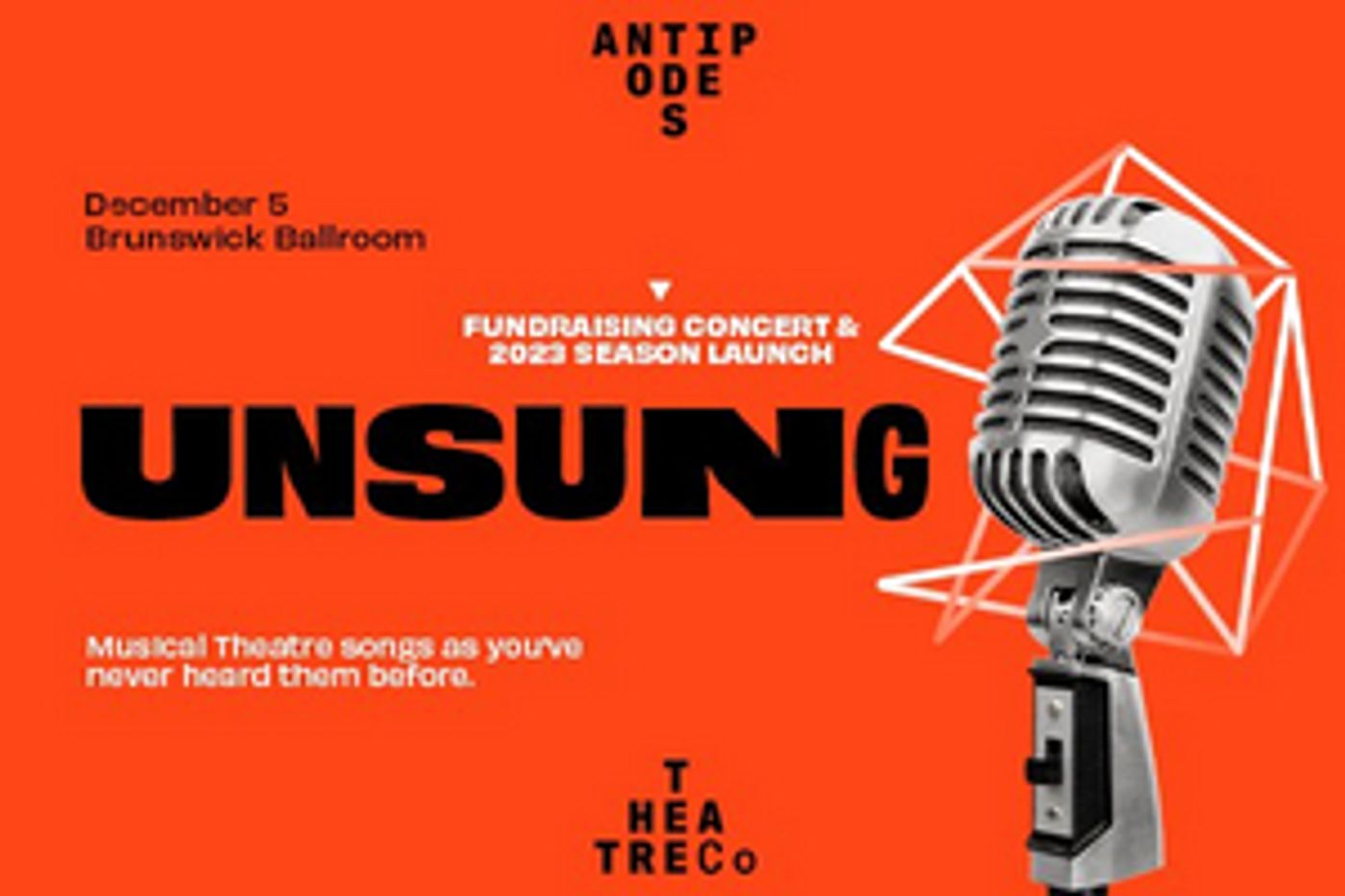 Antipodes Theatre Company Presents UNSUNG Next Month  Image