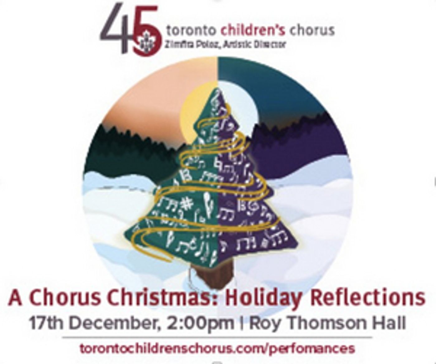 Toronto Children's Chorus Returns To Roy Thomson Hall, December 17  Image