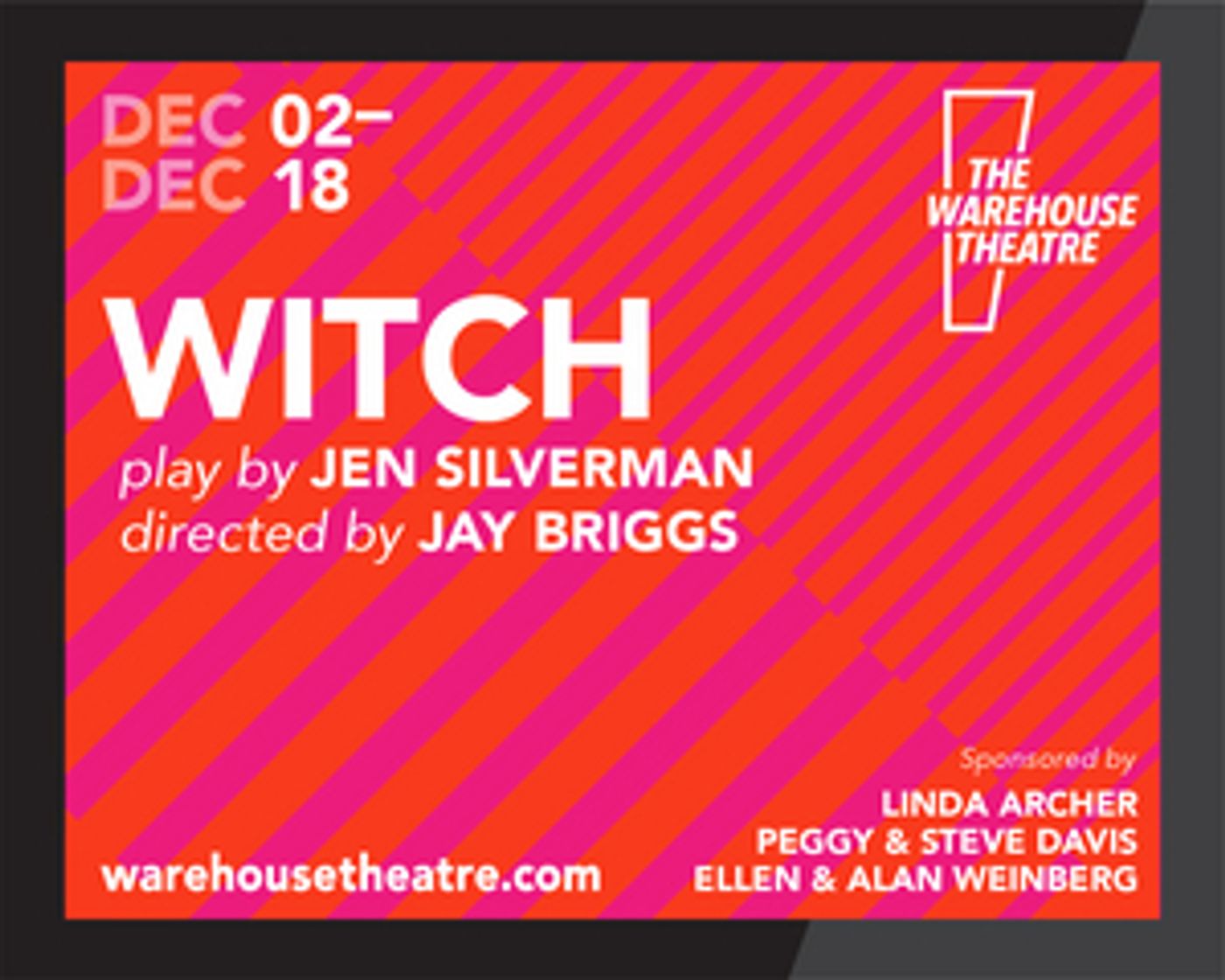 WITCH Comes tot he Warehouse Theatre Next Month  Image