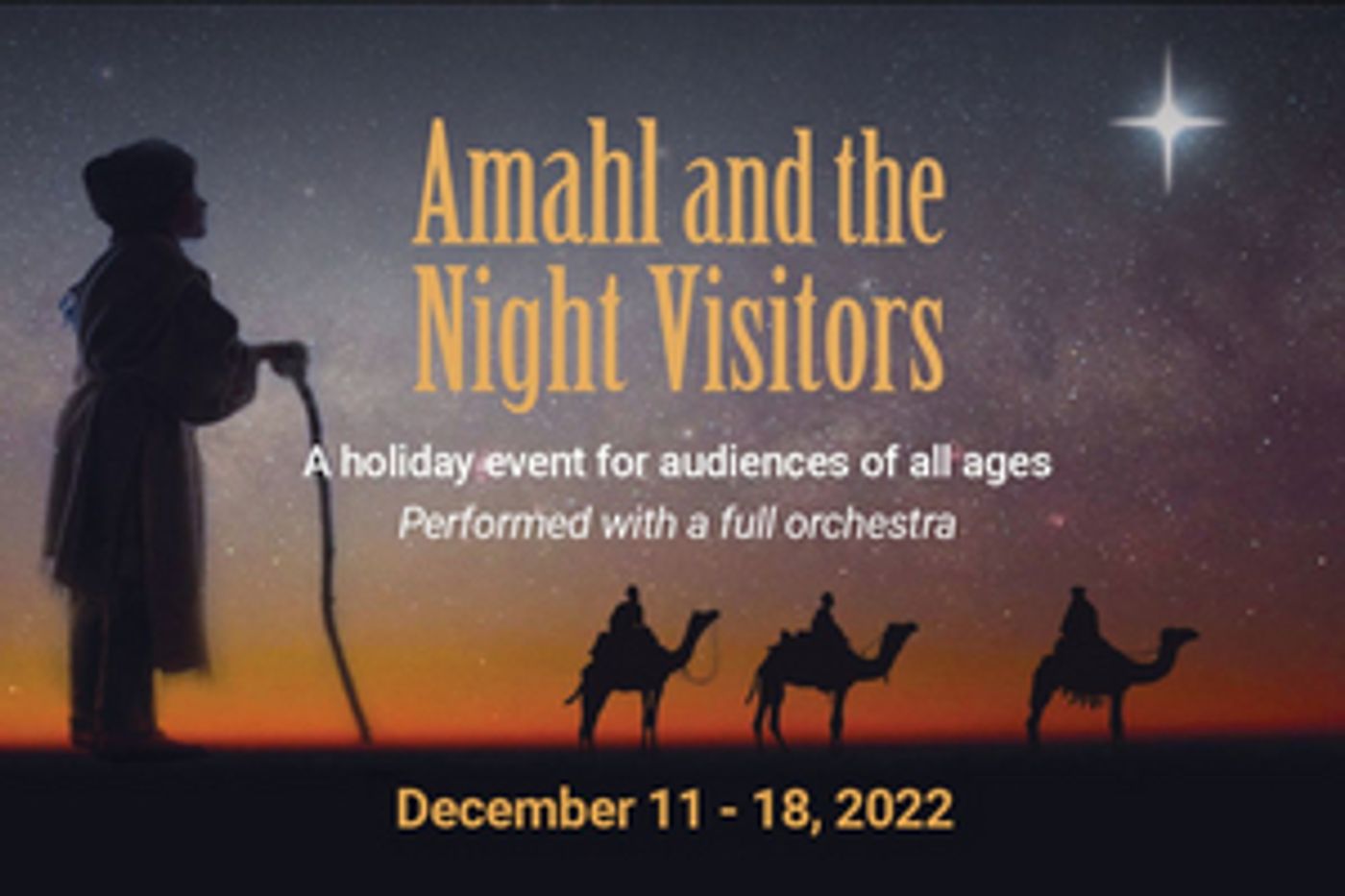 Central City Opera Presents AMAHL AND THE NIGHT VISITORS This December  Image