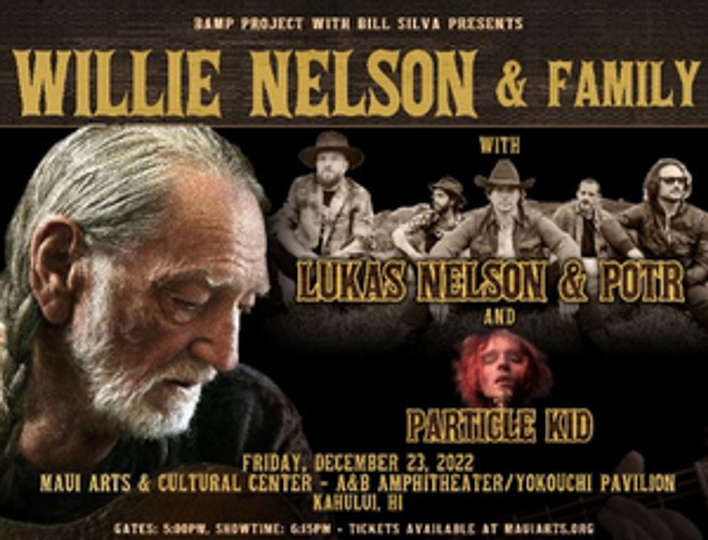 Willie Nelson Will Perform on Maui Next Month  Image