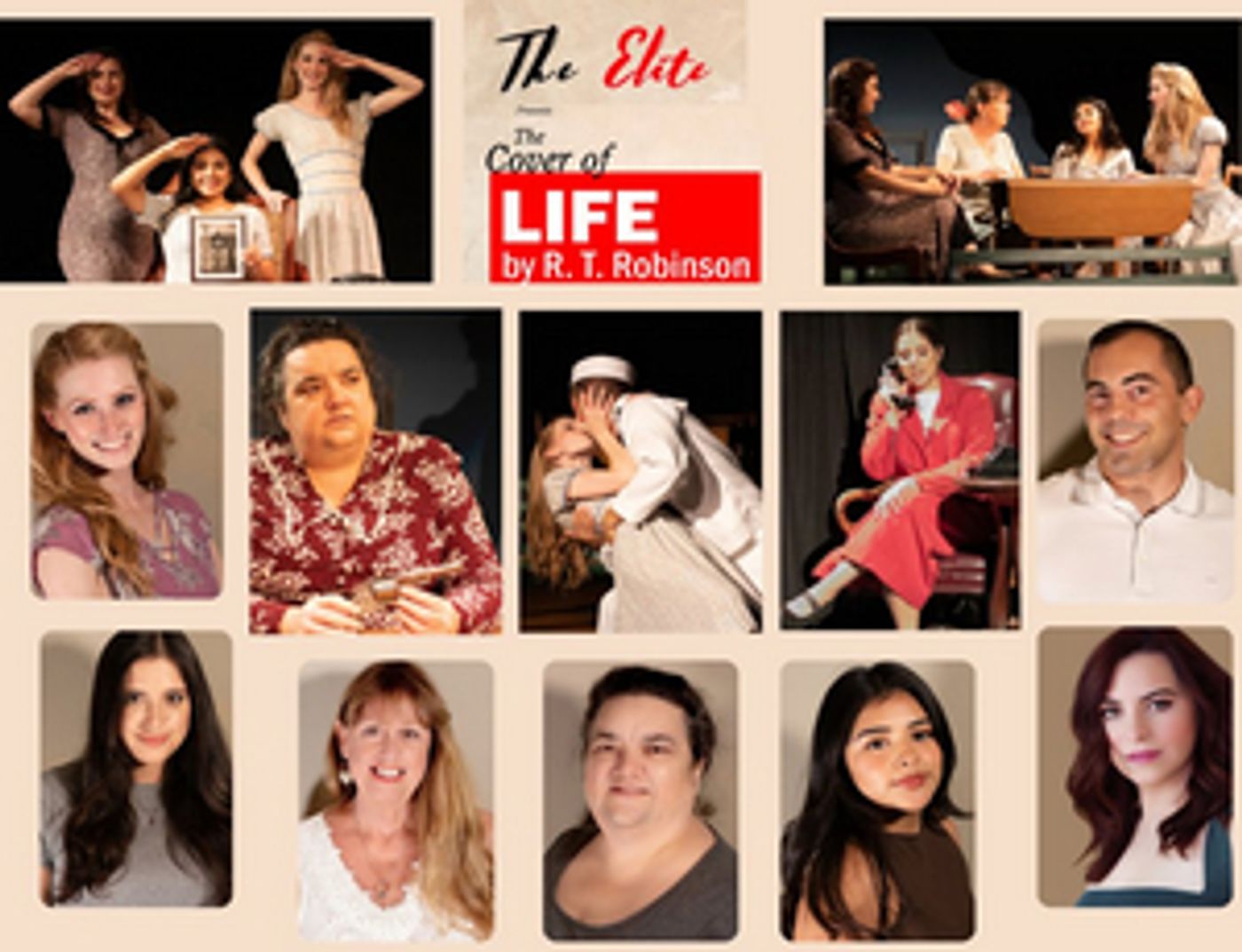  The Elite Theatre Company's THE COVER OF LIFE is Now Playing  Image