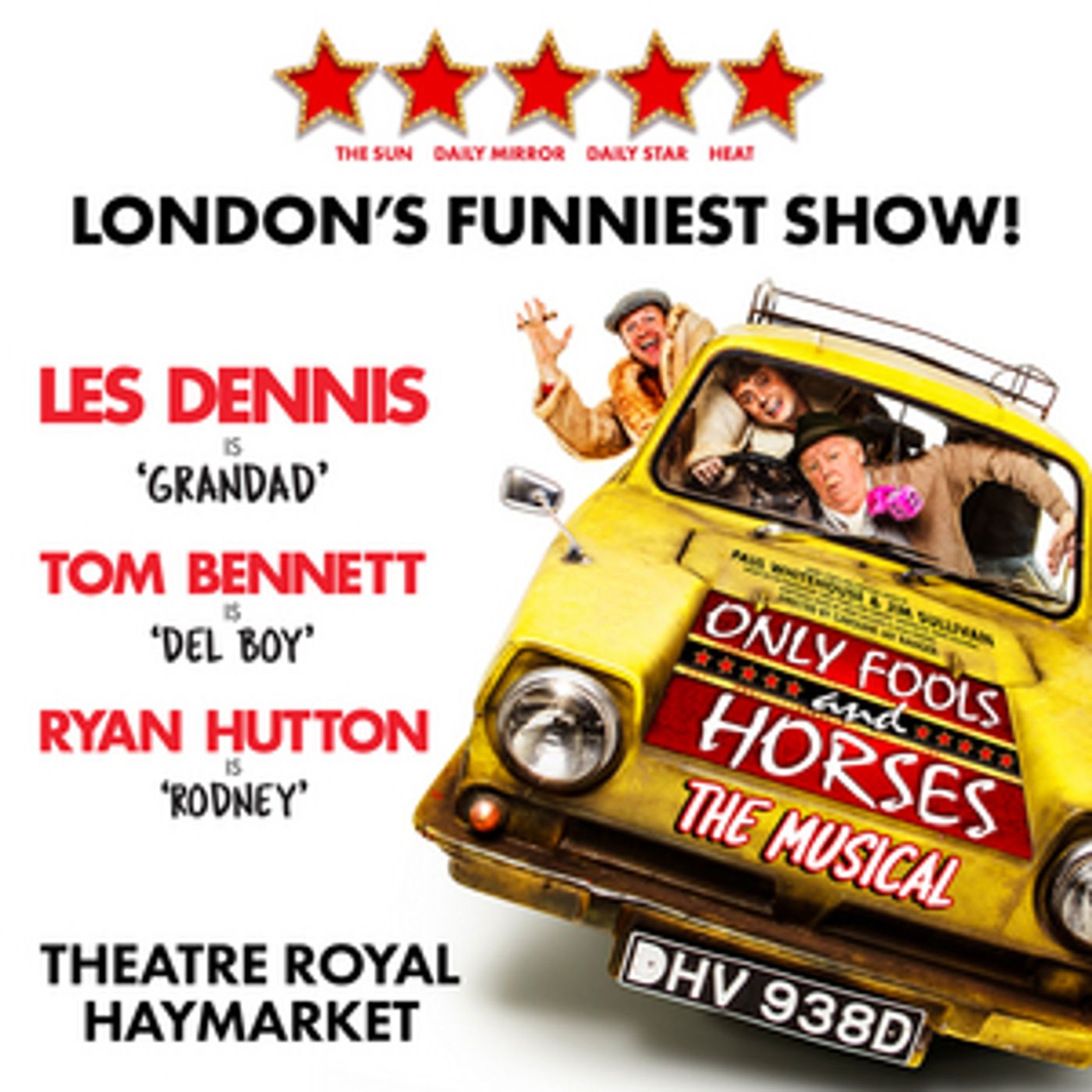 Save up to 40% on ONLY FOOLS AND HORSES THE MUSICAL  Image