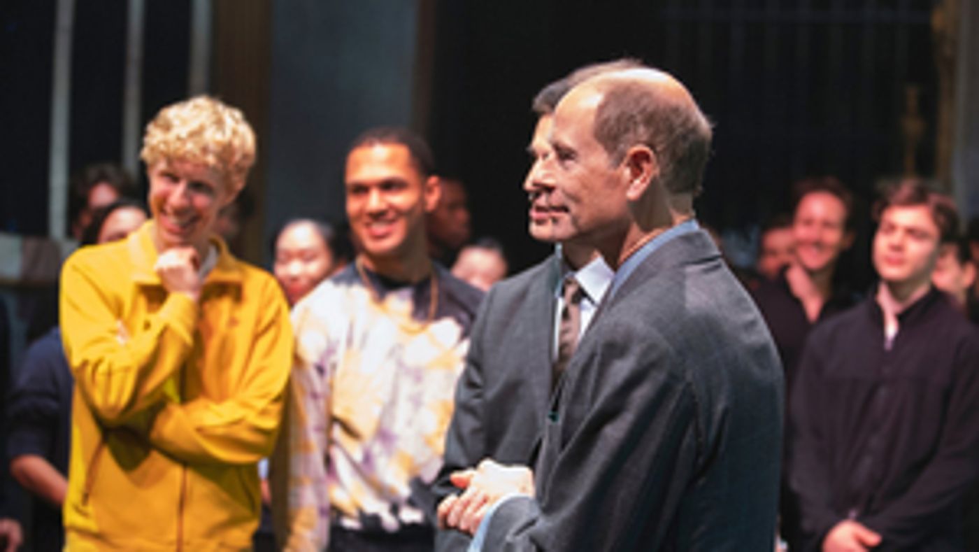 The Earl Of Wessex Visits Northern Ballet On The Eve Of THE NUTCRACKER National Tour  Image