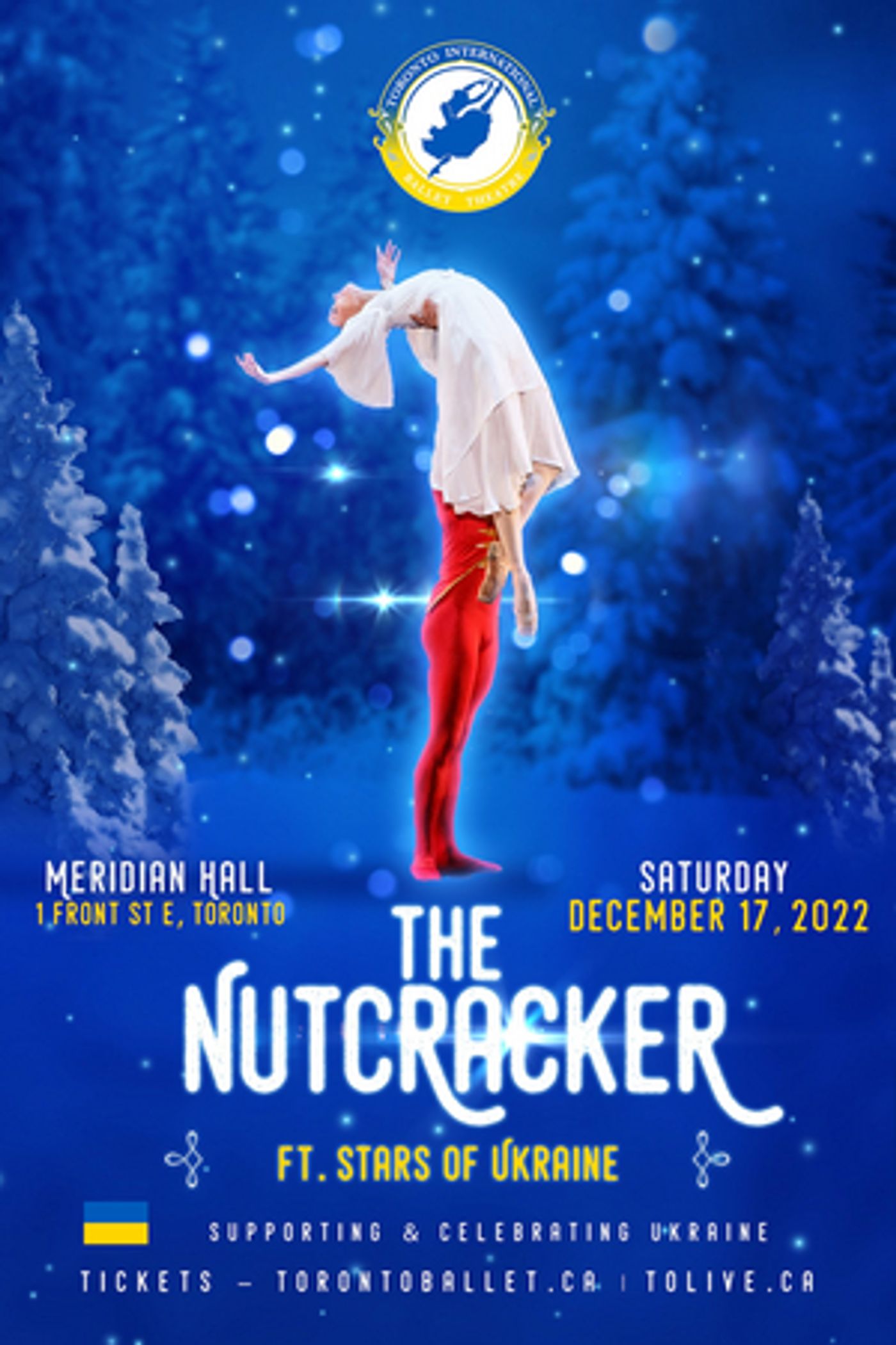Toronto International Ballet Theatre Presents THE NUTCRACKER, December 17 At Meridian Hall  Image