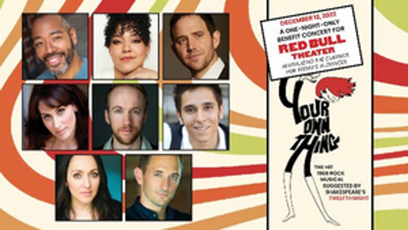 Lesli Margherita, Simon Pearl & More Join YOUR OWN THING Benefit Performance at Red Bull Theater  Image