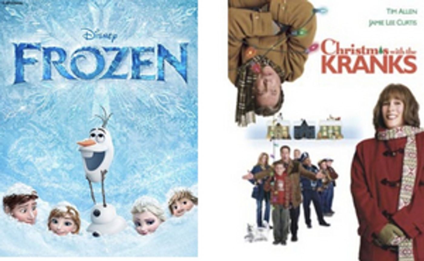 The Warner Will Screen FROZEN and CHRISTMAS WITH THE KRANKS This Holiday Season  Image