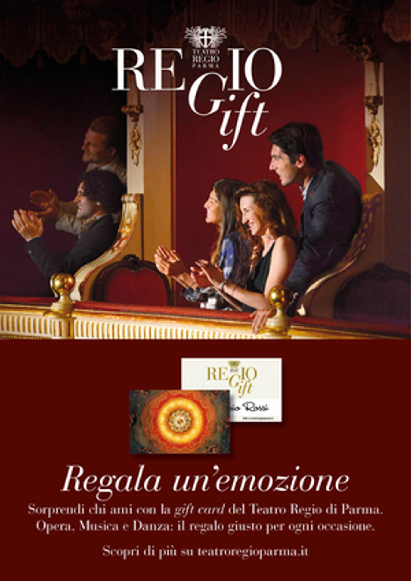 Il Teatro Regio di Parma Presenta RegioGift  Image