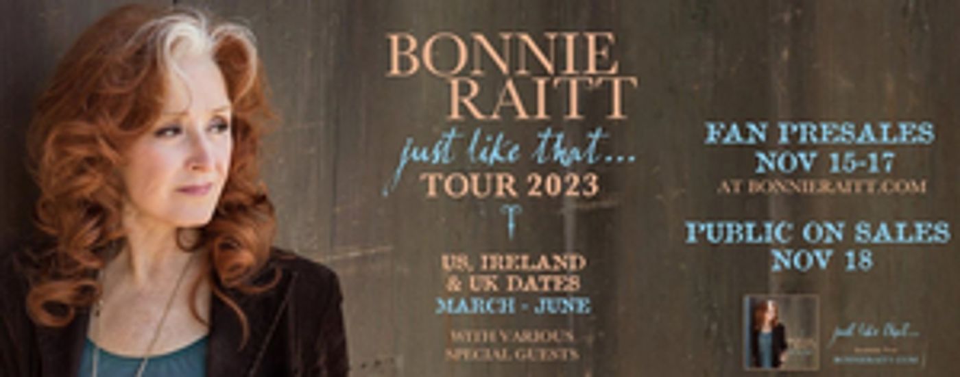 Bonnie Raitt Returns to Maui in March 2023  Image