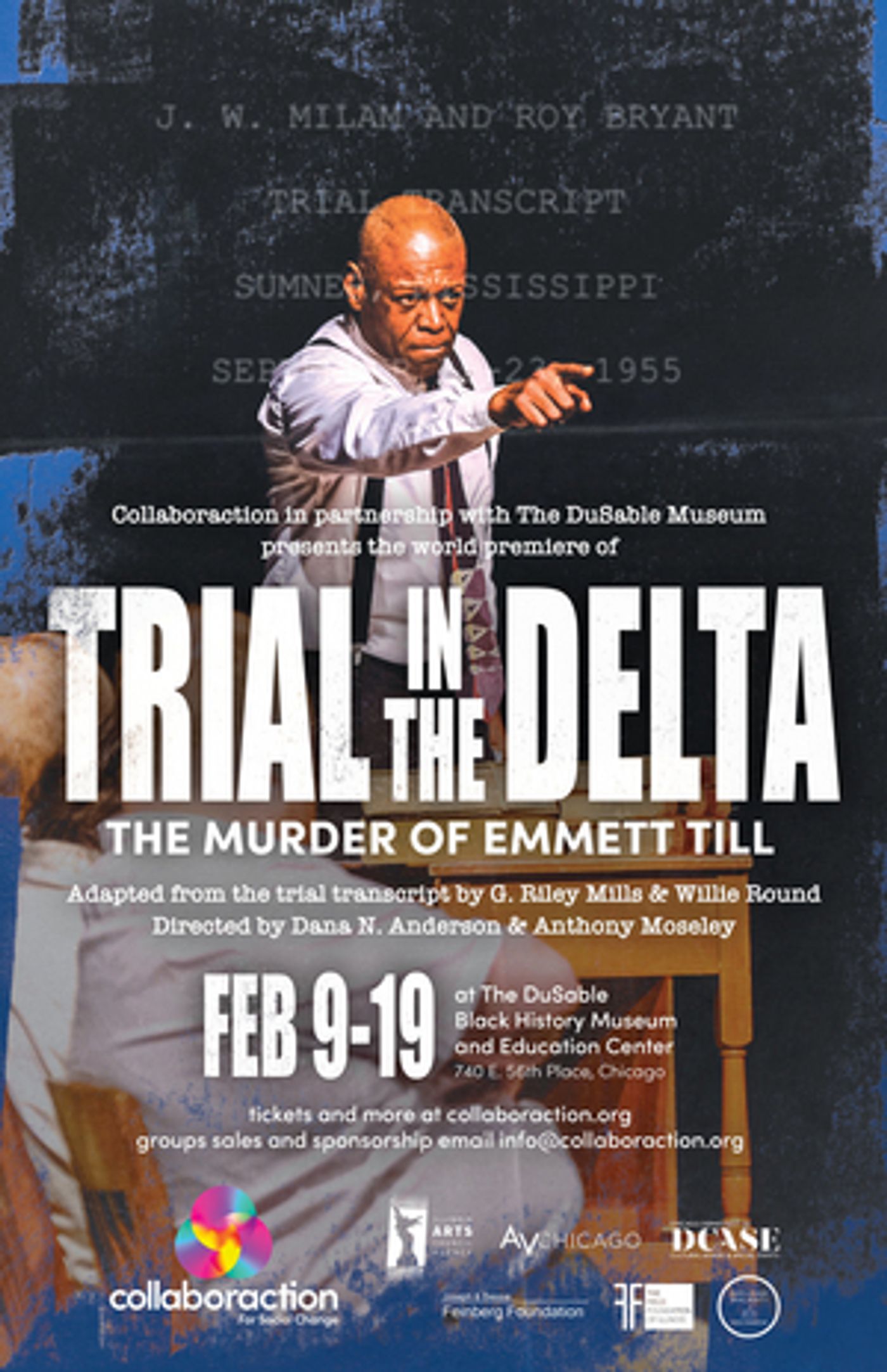Collaboraction and DuSable Museum To Present TRIAL IN THE DELTA Next Year  Image