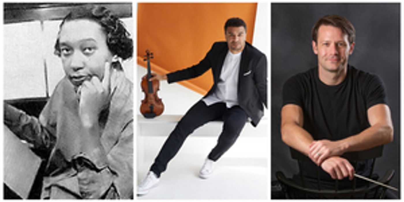 Violinist Curtis Stewart With Experiential Orchestra Will Perform Premiere Of Julia Perry's Violin Concerto From 1963 Next Month  Image