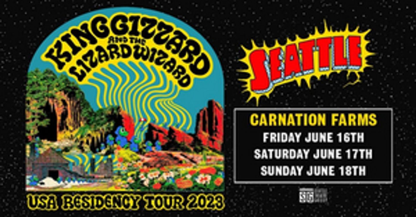 King Gizzard & The Lizard Wizard Announced At Carnation , June 2023   Image