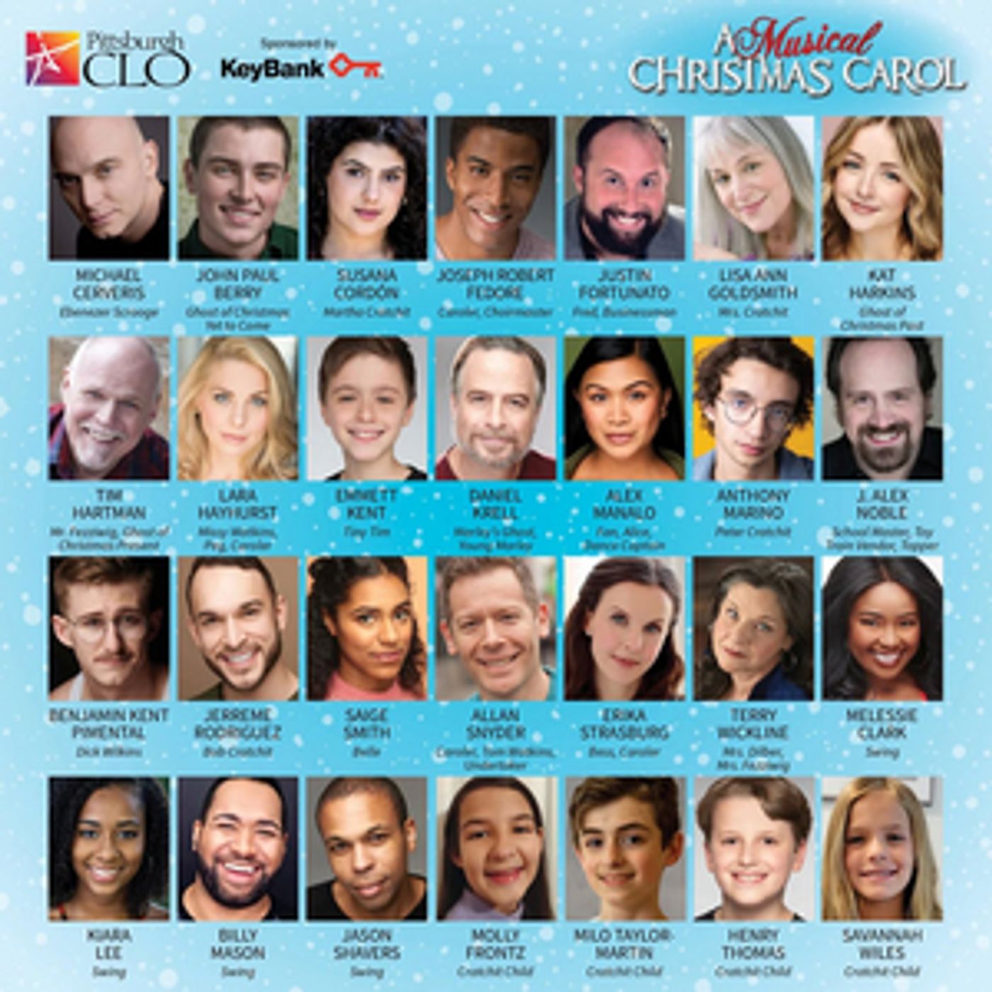 Pittsburgh CLO Announces the Cast Of A MUSICAL CHRISTMAS CAROL, Starring Michael Cerveris  Image